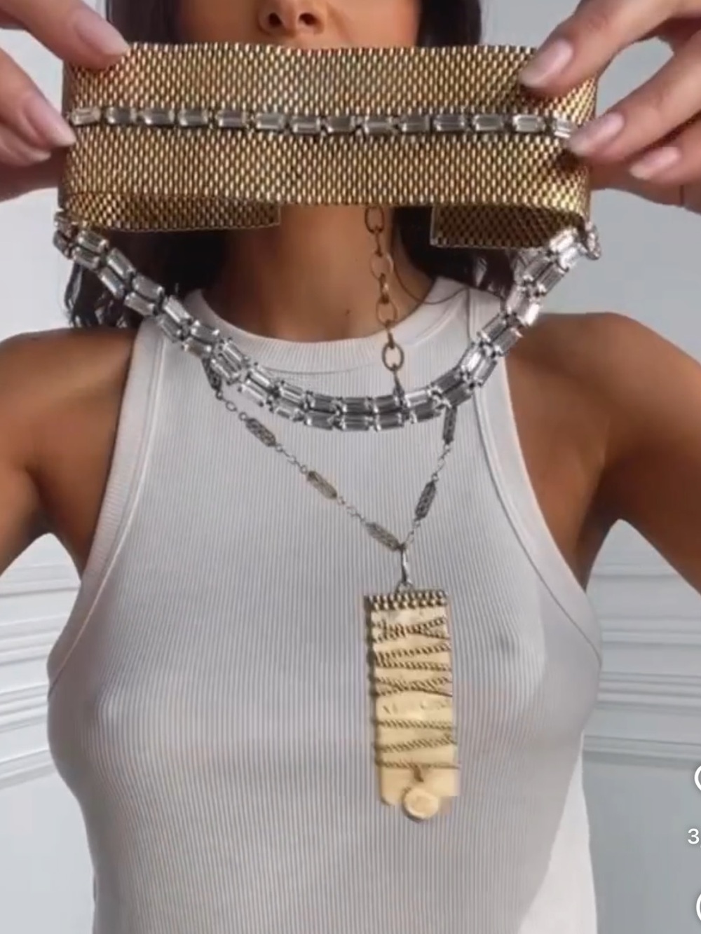 RARE Archived Dylanlex Teddy Statement Necklace - Picture 3 of 6